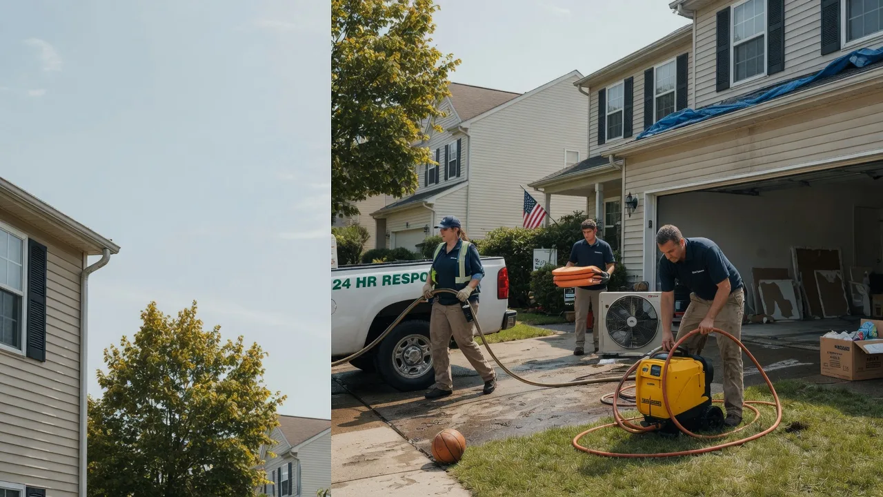 Emergency Water Damage Restoration in Wood, PA near me